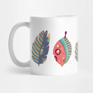 decorative leaves Mug